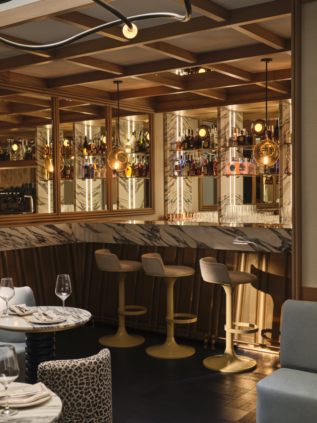 Restaurant interior