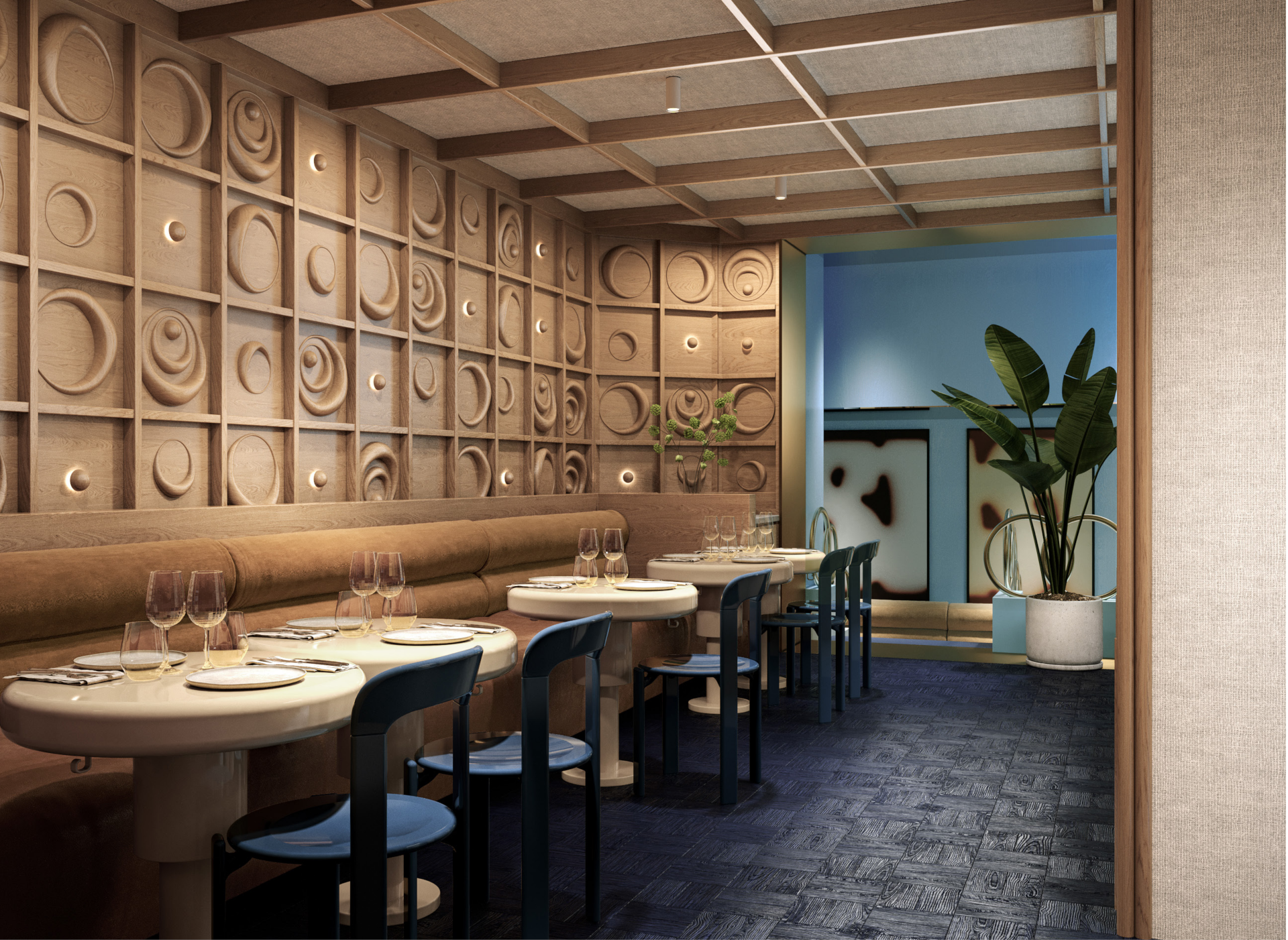 Restaurant interior